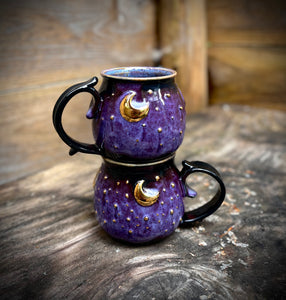 MADE TO ORDER • Spooky Moons and Stars Mug