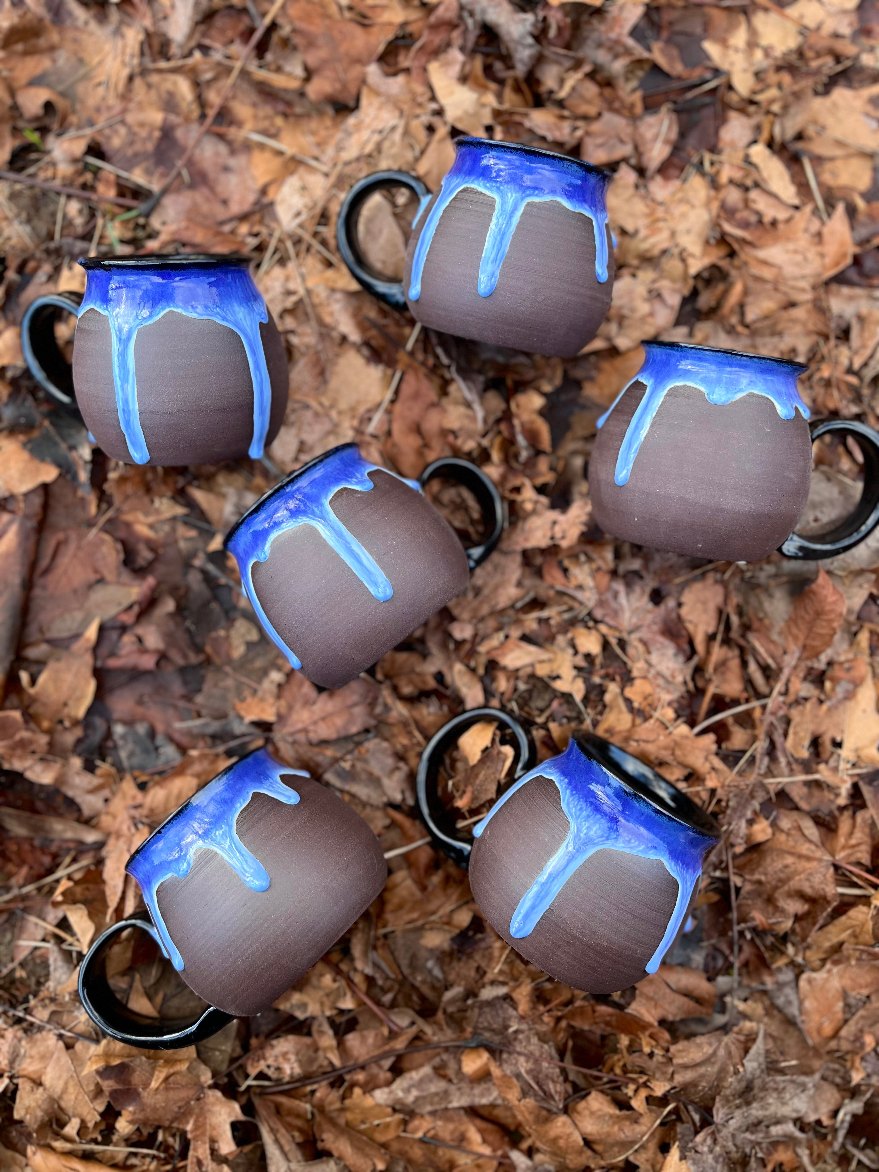 Spooky Mug • Blue Drip Cauldron