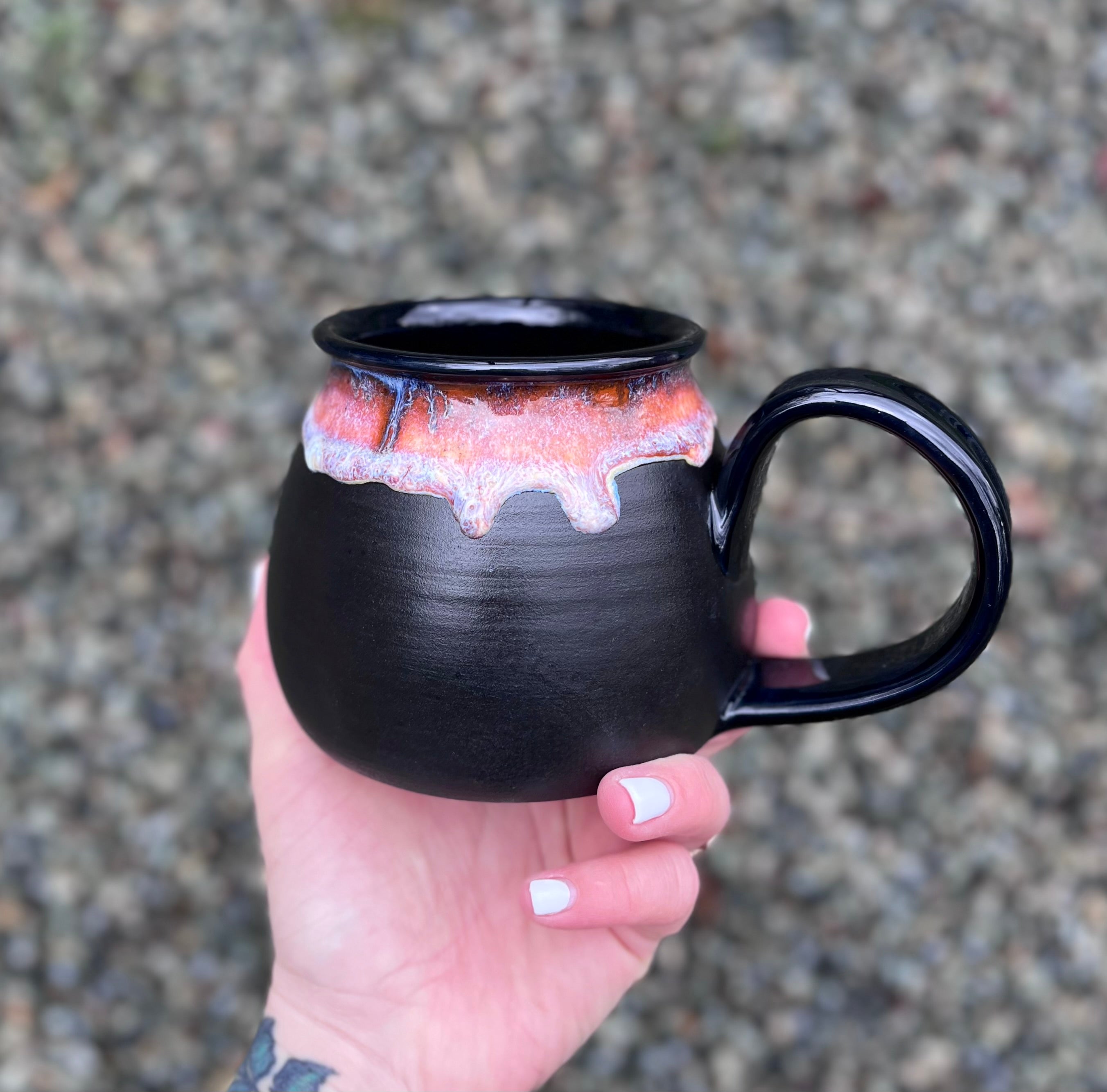 Spooky Mug • Cauldron Shape