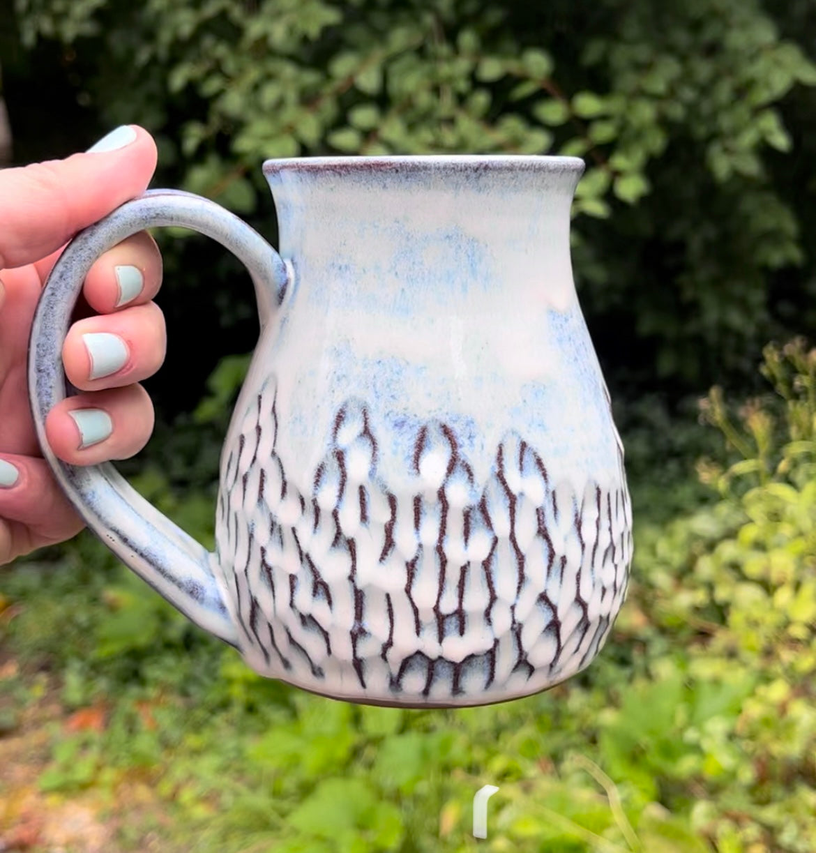 Glacier Mug • Hand Carved